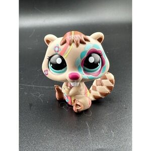 Littlest Pet Shop LPS #2134 Beaver Designs Tattoos Postcard Pets AUTHENTIC